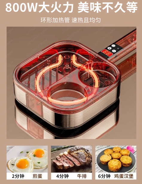 3-in-1 논스틱 프라이팬, 계란 베이컨 스테이크 분 - Home Cooking Steak 리뷰 및 가격