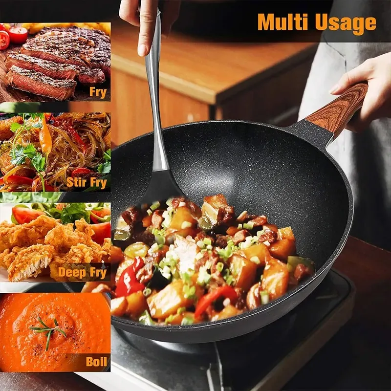 붙지 않는 웍 프라이팬 요리, 가스 스토브 유도 프라이 - Home Cooking Steak 리뷰 및 가격