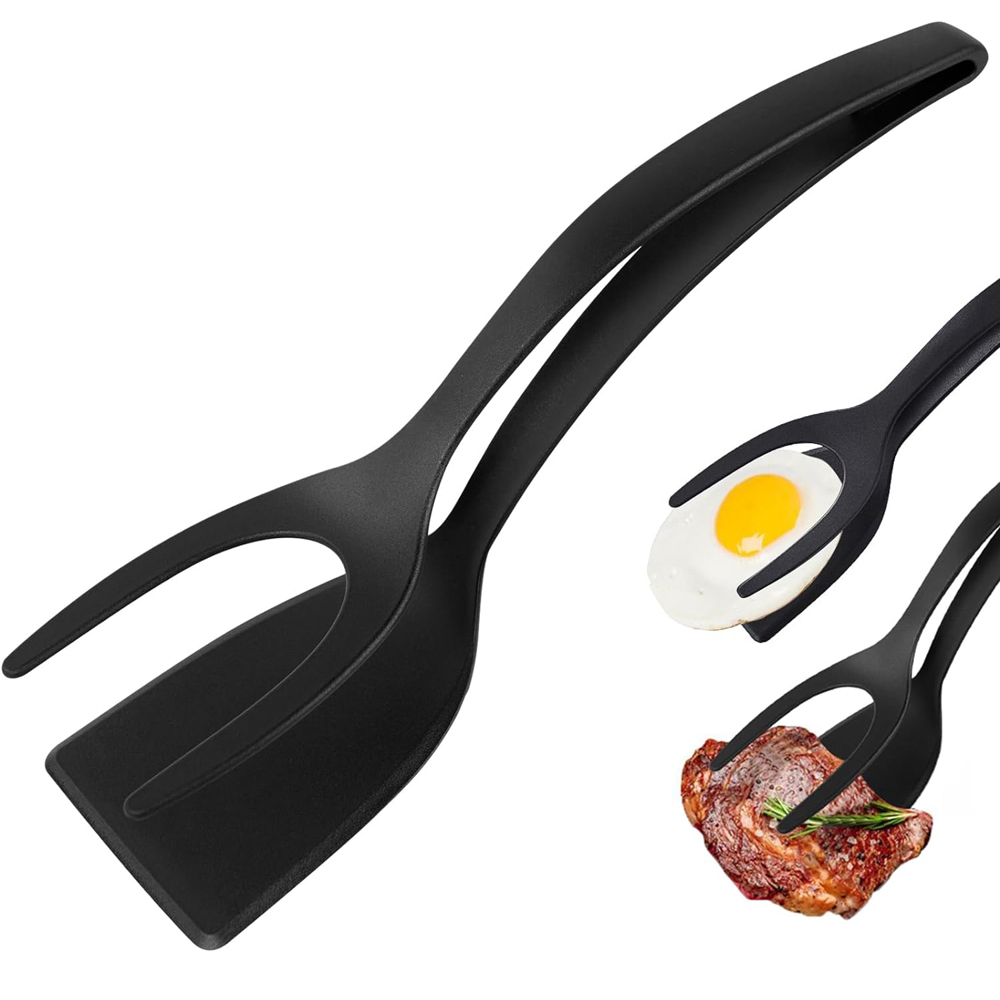 2 in 1 그립 플립 주걱 클램프 계란 팬케이크 생선 - Home Cooking In French 리뷰 및 가격