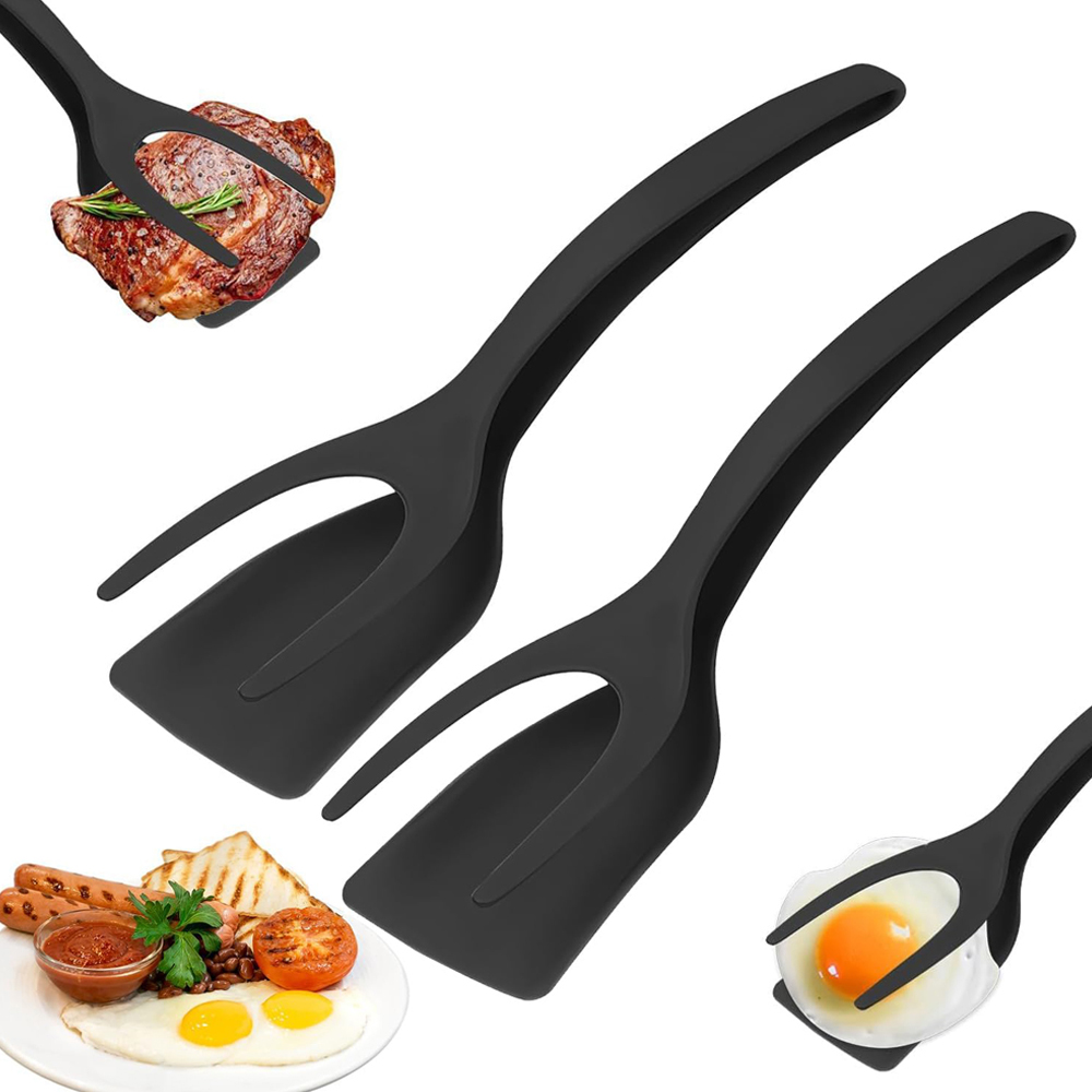 2 in 1 그립 플립 스패츌라 클램프 계란 팬케이크  - Home Cooking In French 리뷰 및 가격